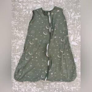 Toddler Sleep Sack - Sage Green Moon & Stars